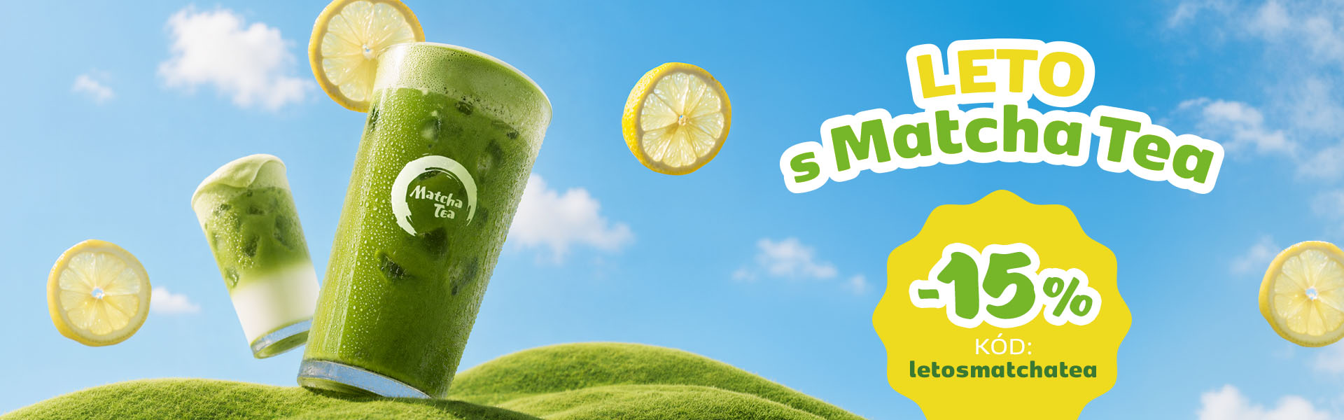Léto s Matcha Tea - desktop
