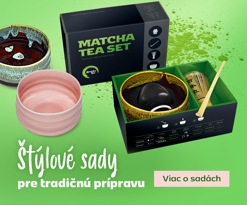 Štýlové sady pre tradičnú prípravu Matcha Tea