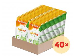 Bio Matcha Tea shake merunka - vyhodne  baleni matcha tea shake merunka set 40 ks lahodny napoj plny energie