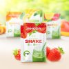 Vyhodne  baleni matcha tea shake jahoda set 40 ks lahodny napoj plny energie zdrava snidane bez rafinovaneho cukru