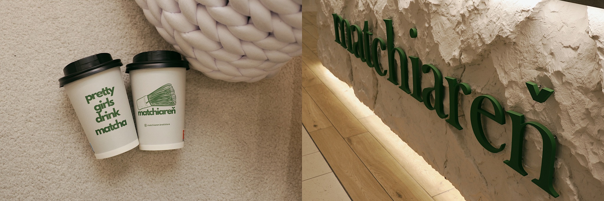 Matcha so sebou z Matchiarne Nivy