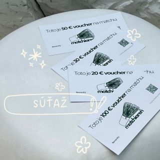 ZÍSKAJ VOUCHER DO MATCHIARNE v hodnote 100€, 50€ a 20€ Aké sú podmienky? follow @matchiaren.bratislava 🍵 označ 2 ľudí, s...