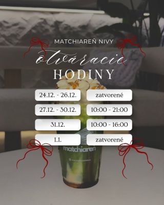 Šťastné a veselé, milí naši zákazníci. Vianoce sú o spomalení a prítomnom okamihu. Takto spomalíme my. 🎁