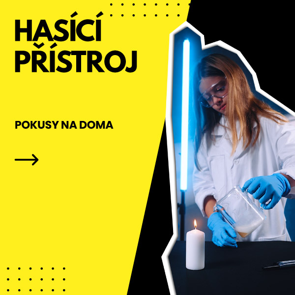 🧯 Hasící přístroj | Bleskové pokusy doma
