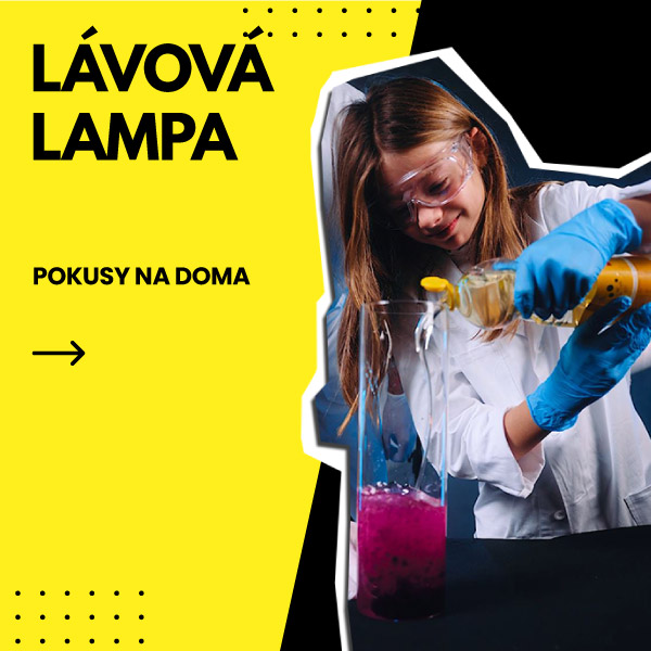 💡 Lávová lampa | Bleskové pokusy doma