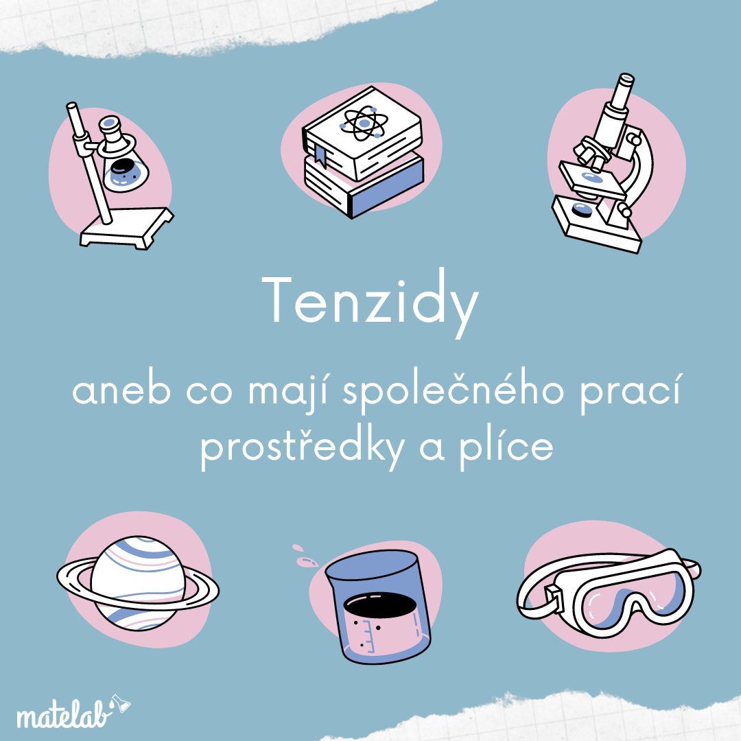 Tenzidy aneb co mají společného prací prostředky a plíce