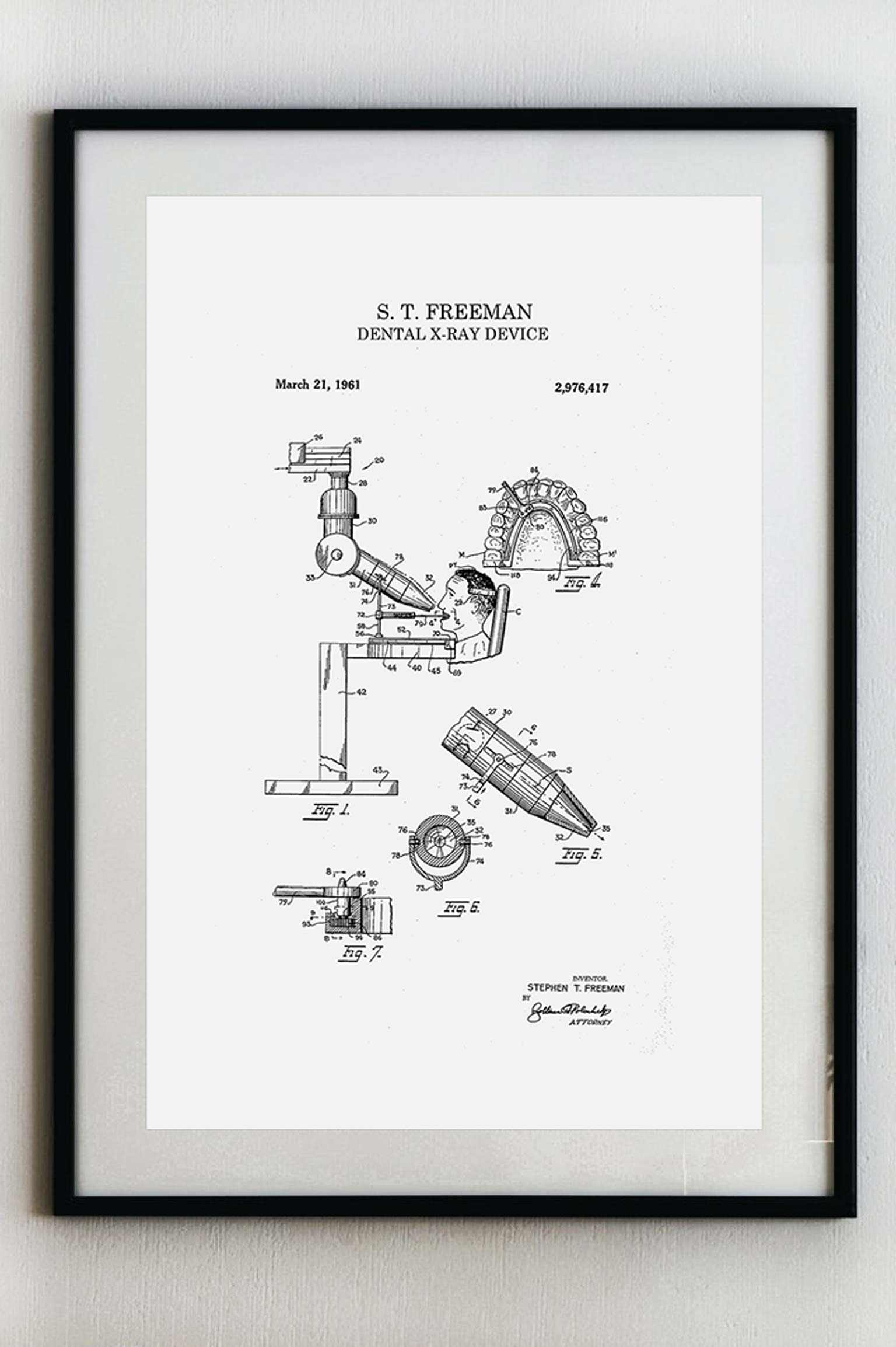 Zubní rentgen - Plakát A3
