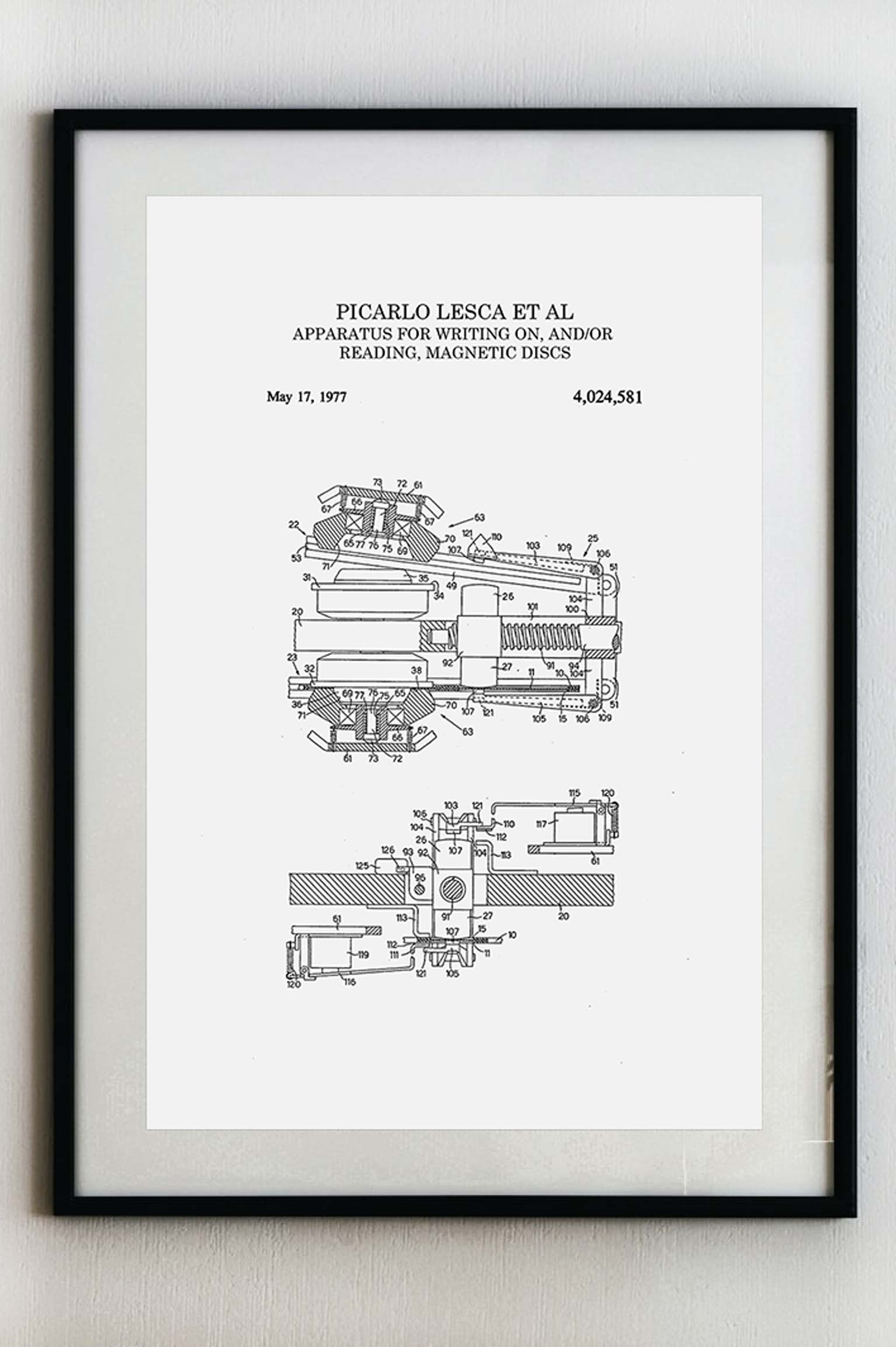 Zařízení pro čtení a zápis disket - Plakát A3