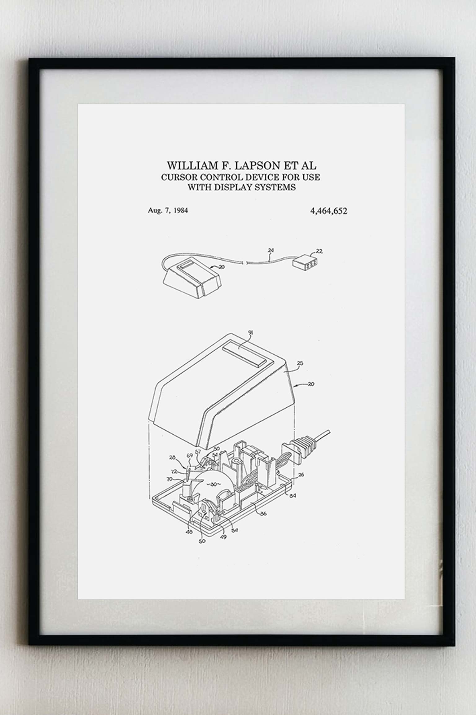 Myš pro stolní počítač - Plakát A3