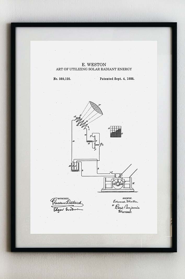 Využití solární energie - Plakát A3