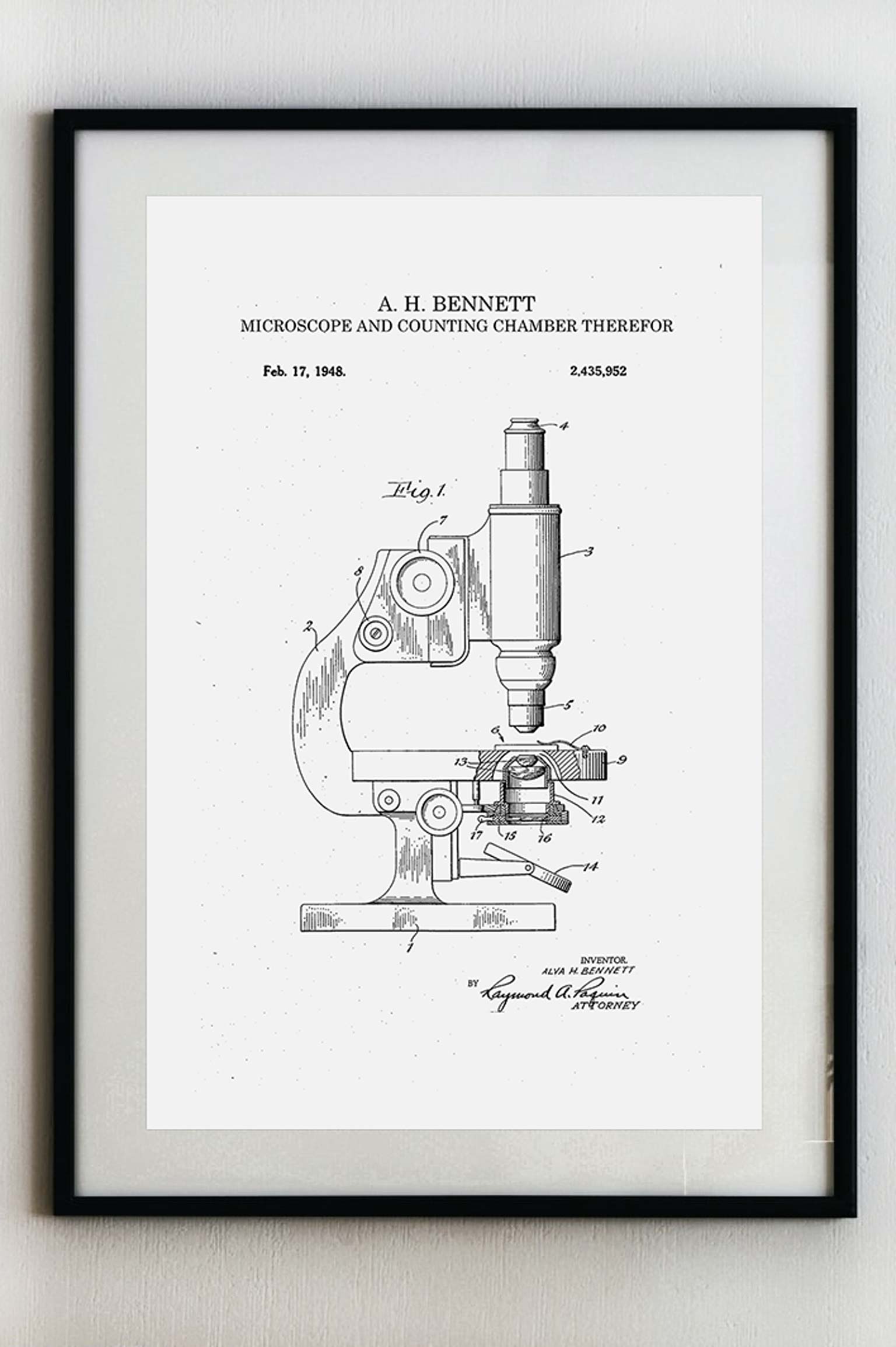 Benneton mikroskop - Plakát A3