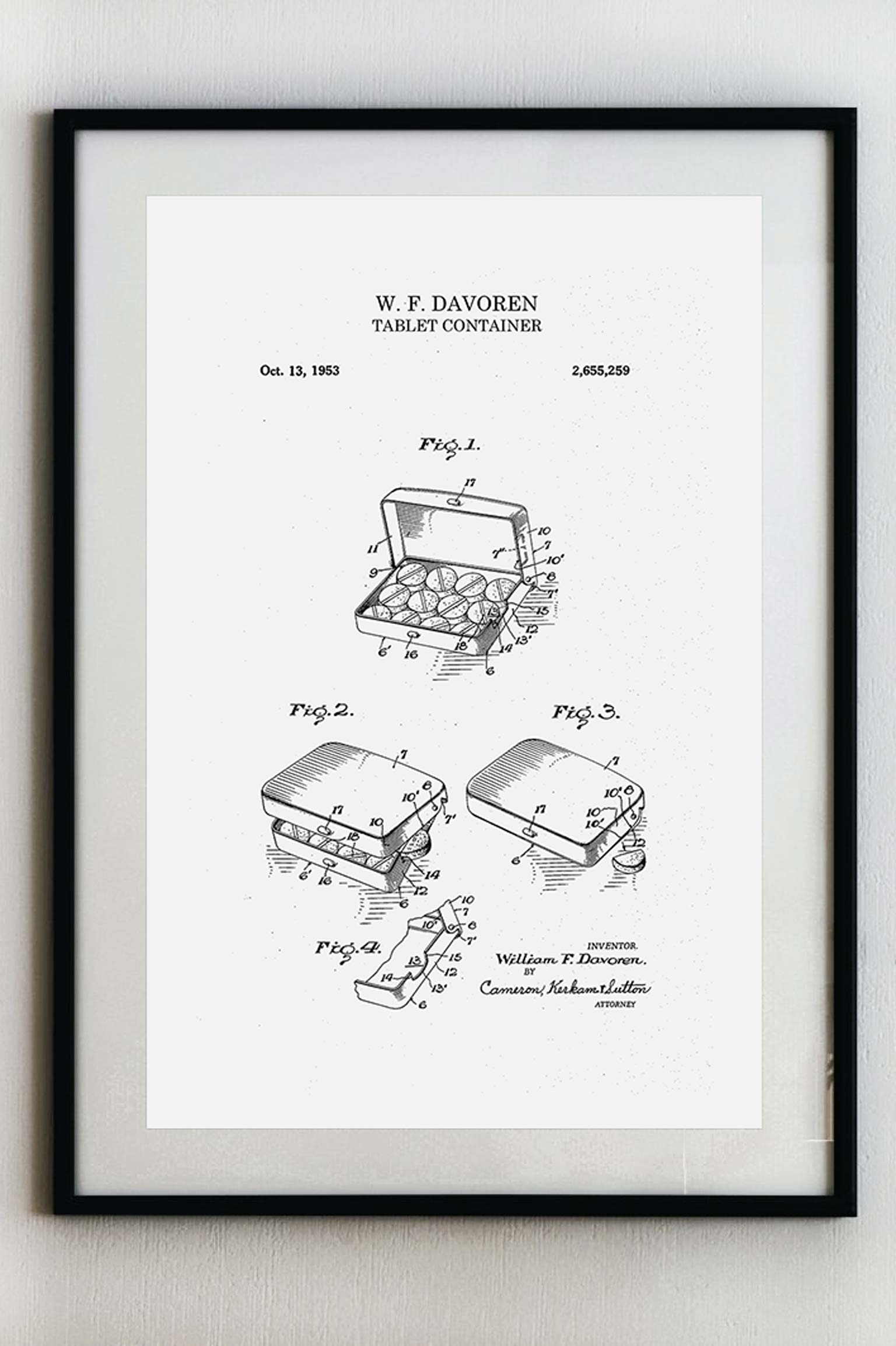 Krabička na pilulky - Plakát A3
