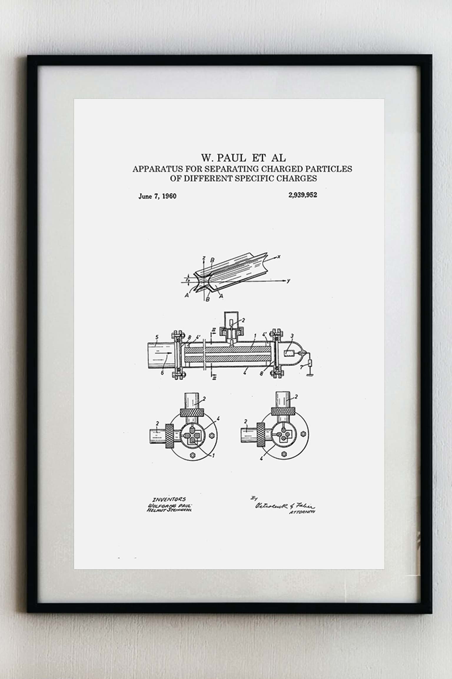 Paulův kvadrupól - Plakát A3