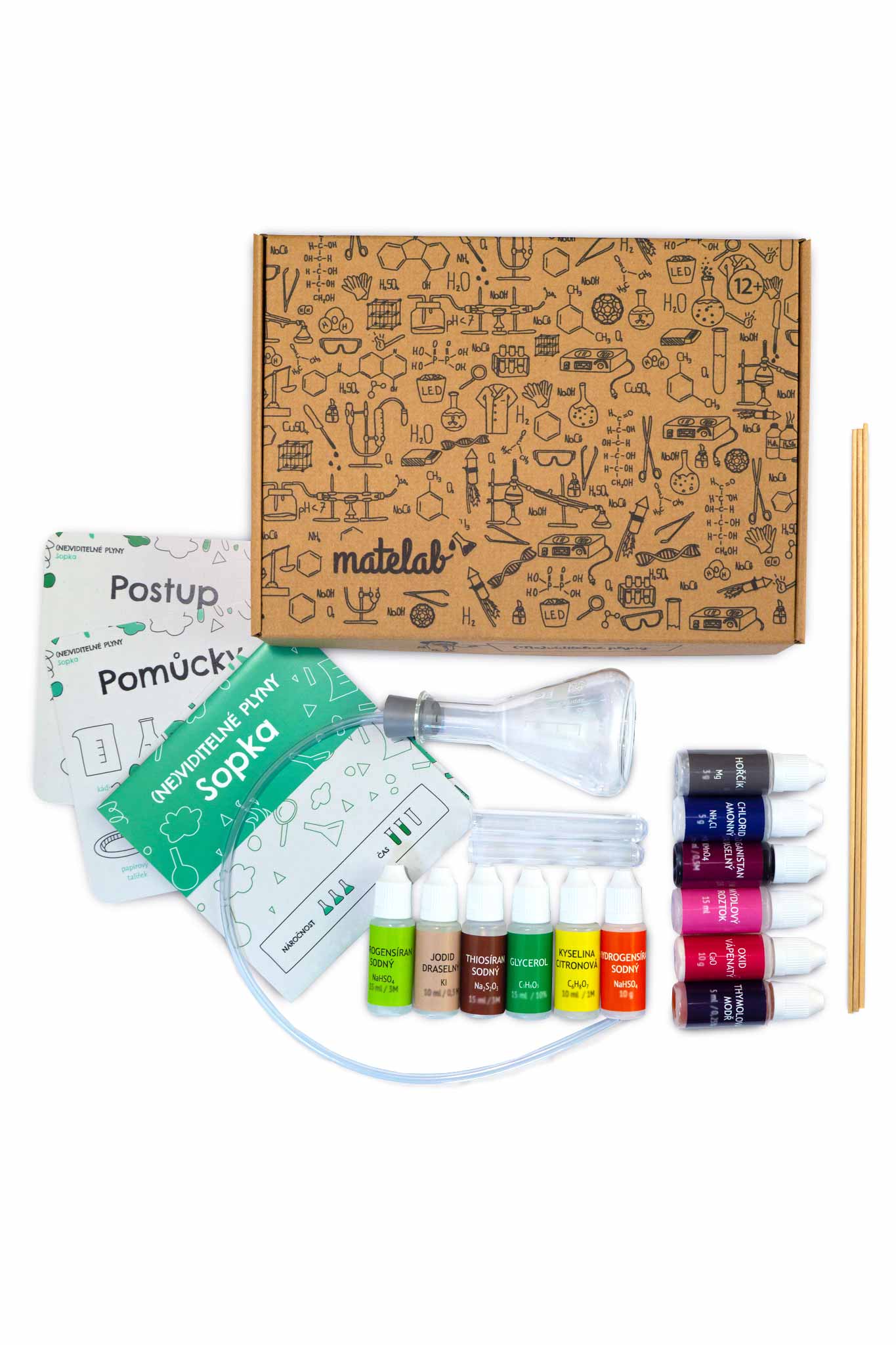 (Ne)viditelné plyny - 5 experimentů