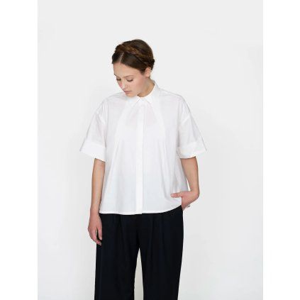 Front Pleat Shirt | střih košile
