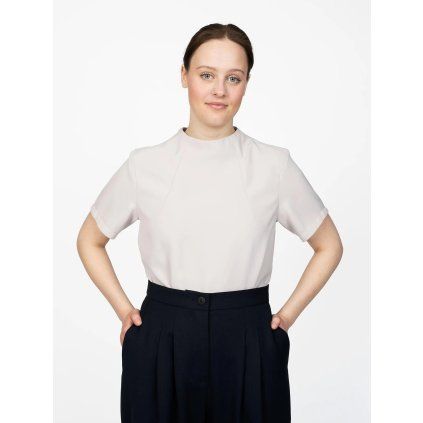 Funnel Neck Top | střih top