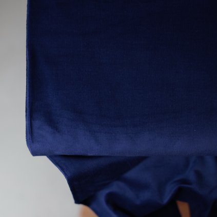 fibre mood corduroy deep blue 21