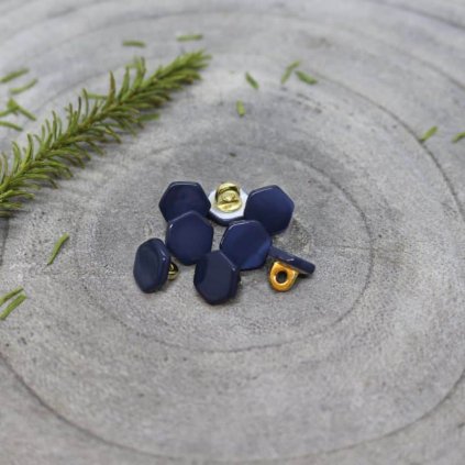 Quartz Buttons Midnight x 50 1487
