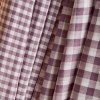 Gingham Off White Divine Parma Fabric 20259