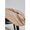 warm sand two tone stripe twill meetmilk