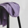 mauve two tone stripe twill meetmilk2