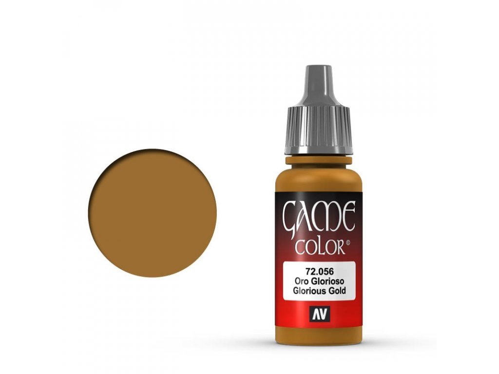 Vallejo Game Color 72056 Glorious Gold 18 ml