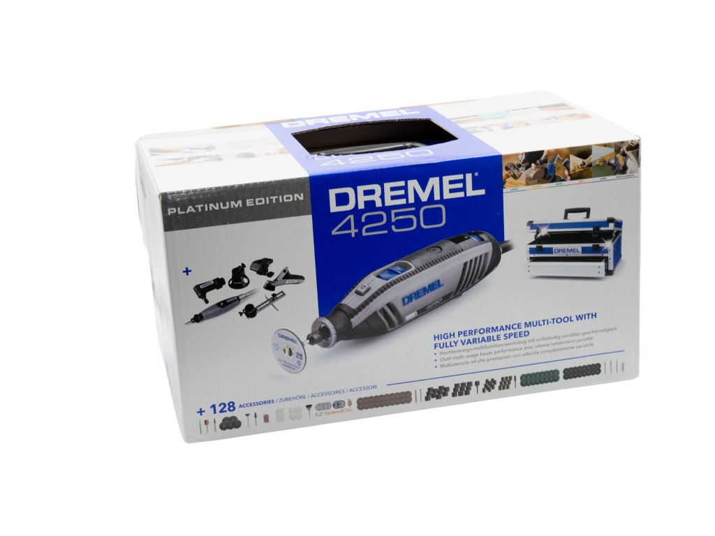 DREMEL 4250-6/128 multi-tool 175 W + 128-piece accessory set in