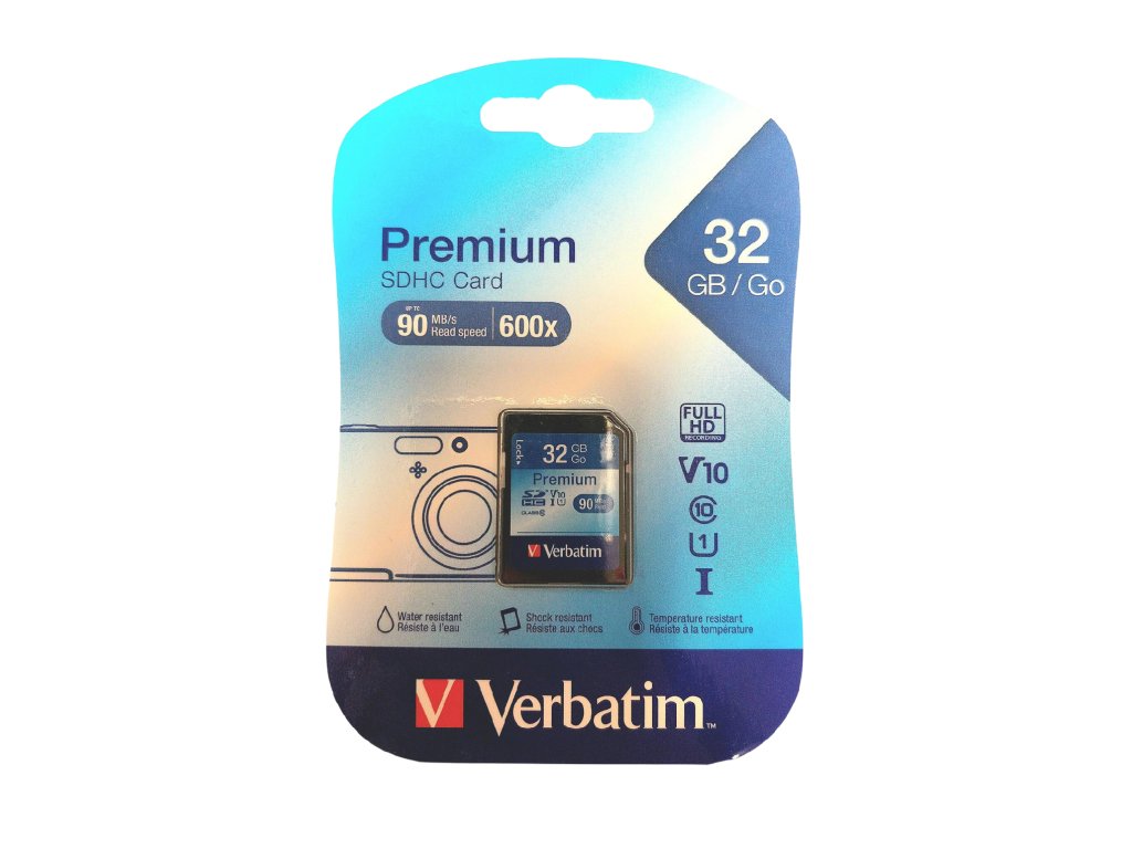 Paměťová karta SDHC 32 GB Premium UHS-I (U1) Verbatim