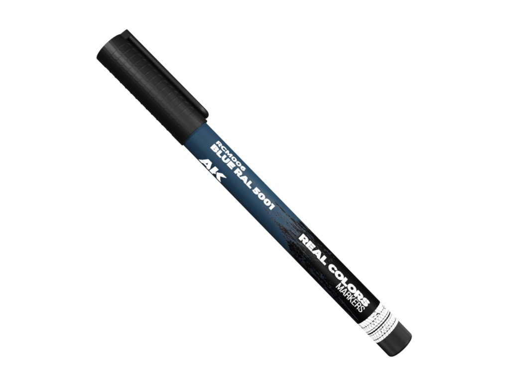 AK Interactive fix Real Colors Marker Blue RAL 5001 RCM006