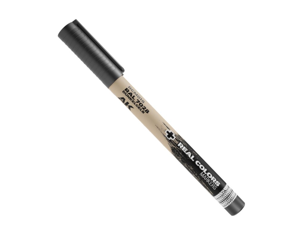 AK Interactive fix Real Colors Marker RAL 7028 Dunkelgelb RCM018