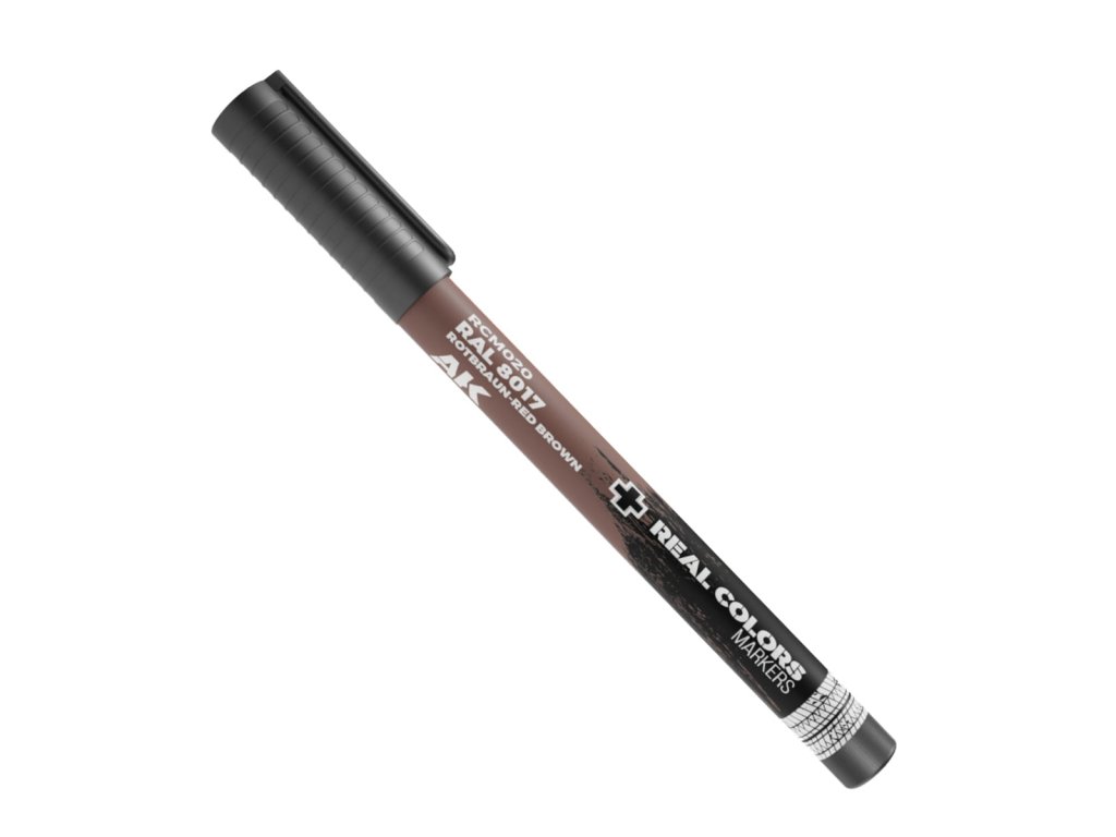 AK Interactive fix Real Colors Marker Red Brown RCM020