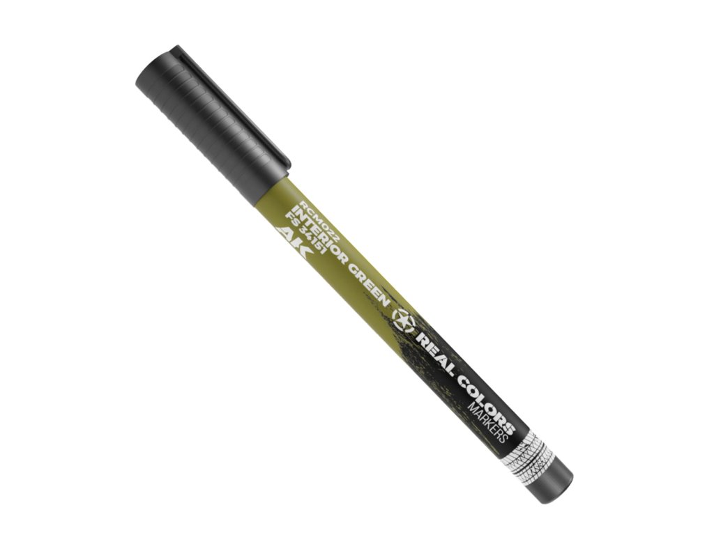 AK Interactive fix Real Colors Marker Interior Green FS 34151 RCM022