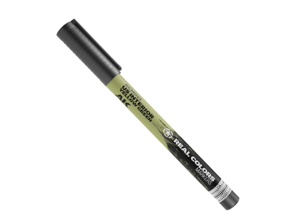 AK Interactive fix Real Colors Marker US Interior Yellow Green RCM023