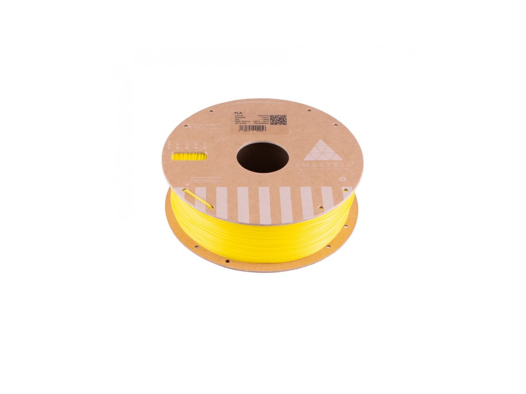 PLA tisková struna tabákově žlutá 1,75 mm Smartfil 1kg