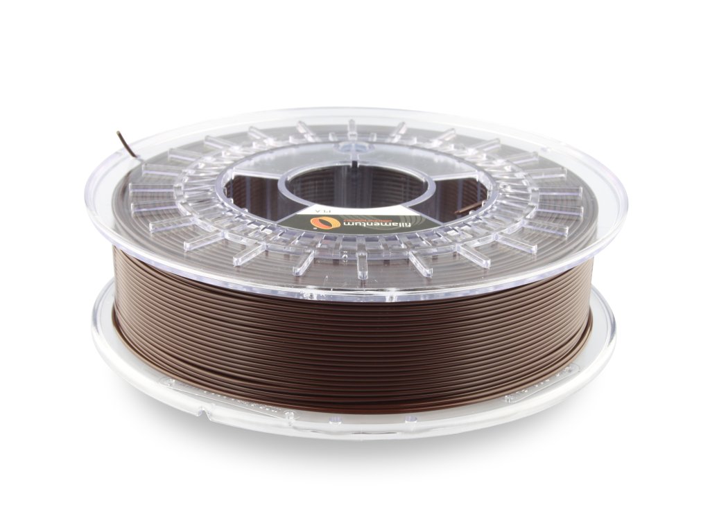 PLA filament Extrafill čokoládově hnědý 1,75mm 750g Fillamentum