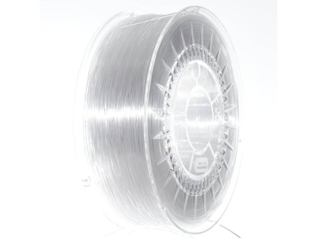 PETG filament 1.75MM transparentní DEVIL DESIGN