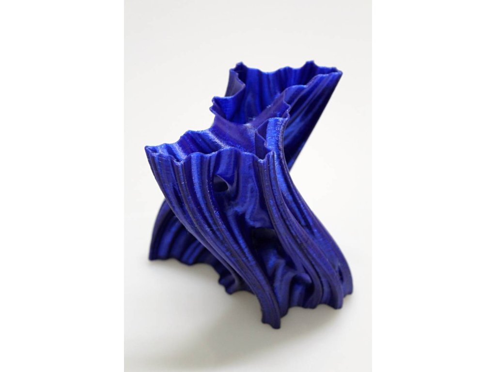 PET-G tisková struna modrá transparentní 1,75 mm 1kg Filament PM