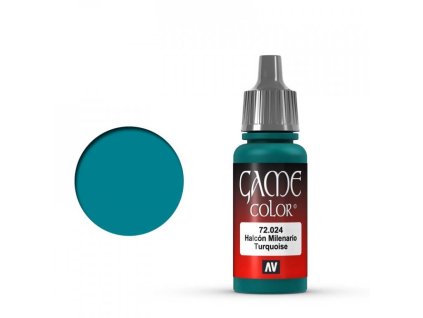 Vallejo Game Color 72024 Turquoise 18 ml