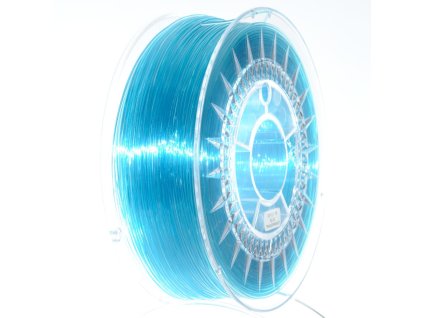 PETG filament 1.75 mm modrý transparentní DEVIL DESIGN
