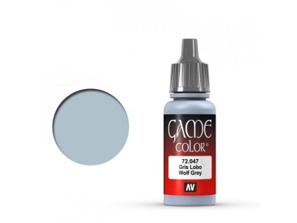 Vallejo Game Color 72047 Wolf Grey (17 ml)