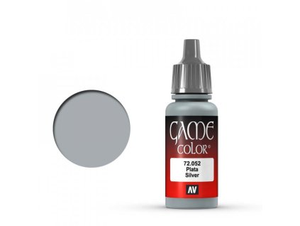 game color vallejo silver 72052 18 ml