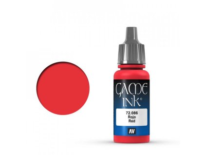 game color vallejo red ink 72086 18 ml