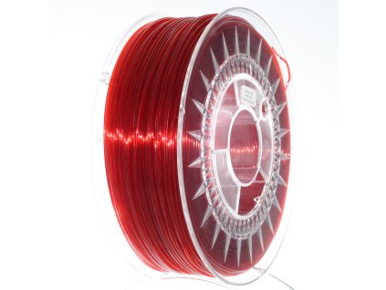 PETG ruby red transparent struna Devil Design