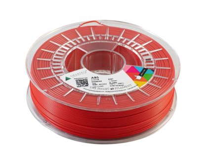 ABS filament rubínově červený 1,75 mm Smartfil 0,75kg