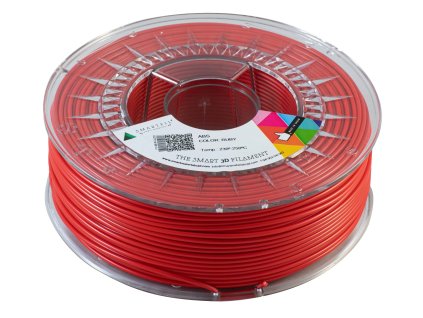 abs filament ruby smartfil 1,75 mm smart materials