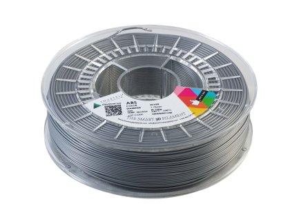 ABS filament stříbrný 1,75 mm Smartfil 0,75 kg