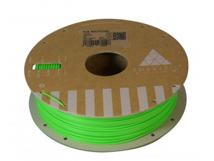 PLA filament z recyklátu zelený 1,75 mm Smartfil 0,75kg