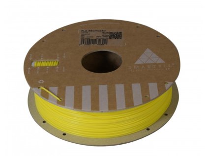 PLA filament z recyklátu žlutý 1,75 mm Smartfil 0,75kg