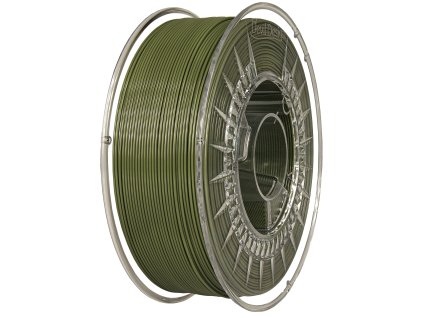 PLA filament 1,75 mm olivově zelená Devil Design 1 kg