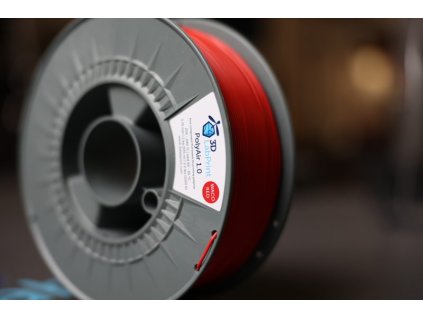 odlehčený LW PLA červená 3dlabprint polylite